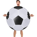 Football Cartoon Costumes Air Model Inflatable Costume Funny Dress Up Props Halloween Party Clothes Adult One Size In Australia - Darrahopens