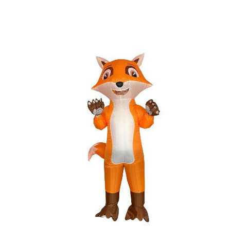 Fox Cartoon Costumes Air Model Inflatable Costume Funny Dress Up Props Halloween Party Clothes Adult One Size In Australia - Darrahopens