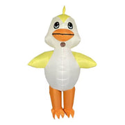Yellow Duck Cartoon Costumes Air Model Inflatable Costume Funny Dress Up Props Halloween Party Clothes Adult One Size
