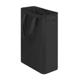 Slim Laundry Basket Narrow Laundry Hamper With Handles Collapsible Dirty Clothes Hamper - Black In Australia - Darrahopens