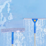 3.1m Extendable Window Squeegee Cleaner Kit with Long Handle for Glass Shower Car and RV