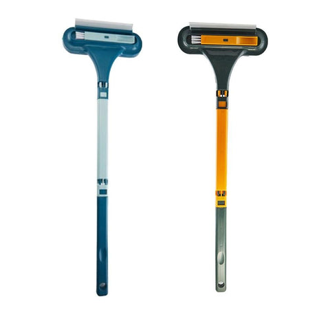 2PCS Window Screen Cleaner Wet Dry Dual Use Mesh Brush Washing Tool