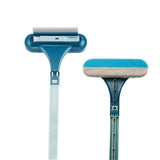 2PCS Window Screen Cleaner Wet Dry Dual Use Mesh Brush Washing Tool