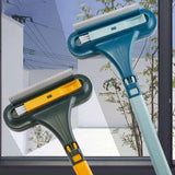 2PCS Window Screen Cleaner Wet Dry Dual Use Mesh Brush Washing Tool