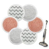 6Pcs Steam Mop Replacement Pads Compatible with Shark Models - Style 2 In Australia - Darrahopens