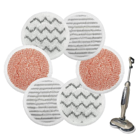 6Pcs Steam Mop Replacement Pads Compatible with Shark Models - Style 2 In Australia - Darrahopens