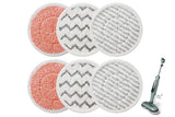 6Pcs Steam Mop Replacement Pads Compatible with Shark Models - Style 2