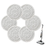 6Pcs Steam Mop Replacement Pads Compatible with Shark Models - Style 1