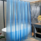 PEVA Thickened Shower Curtain Liner 180x180cm with Rustproof Grommets and Hooks - Style 1 In Australia - Darrahopens