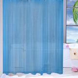 PEVA Thickened Shower Curtain Liner 180x180cm with Rustproof Grommets and Hooks - Style 1