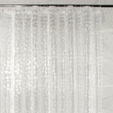 PEVA Thickened Shower Curtain Liner 180x180cm with Rustproof Grommets and Hooks - Style 2