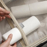 Portable 180 ml Travel Toothbrush Holder and Rinse Cup - White
