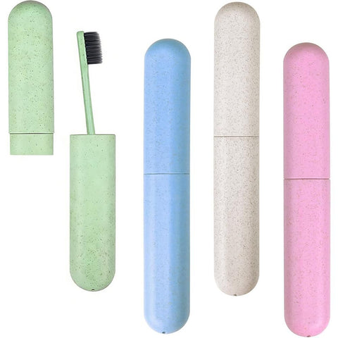 4 Pcs Travel Toothbrush Case Hard Shell Plastic Cover for Camping Home In Australia - Darrahopens