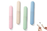4 Pcs Travel Toothbrush Case Hard Shell Plastic Cover for Camping Home