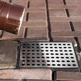 Stainless Steel Square Drain Cover Leaf Guard 15x15cm for Floor Drain - 1 Pack