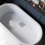 Stainless Steel Square Drain Cover Leaf Guard 15x15cm for Floor Drain - 1 Pack