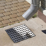 Stainless Steel Square Drain Cover Leaf Guard 15x15cm for Floor Drain - 2 Pack In Australia - Darrahopens