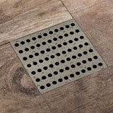 Stainless Steel Square Drain Cover Leaf Guard 15x15cm for Floor Drain - 2 Pack In Australia - Darrahopens