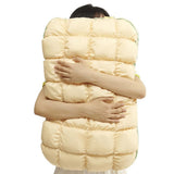 Fluffy Pillow Breathable Cute Pineapple Puff Pillow for Bedroom Sofa - Yellow