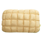 Fluffy Pillow Breathable Cute Pineapple Puff Pillow for Bedroom Sofa - Yellow