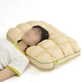 Fluffy Pillow Breathable Cute Pineapple Puff Pillow for Bedroom Sofa - Yellow