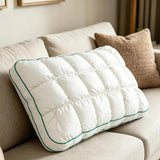 Fluffy Pillow Breathable Cute Pineapple Puff Pillow for Bedroom Sofa - White In Australia - Darrahopens
