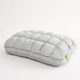 Fluffy Pillow Breathable Cute Pineapple Puff Pillow for Bedroom Sofa - Grey