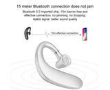 Wireless Bluetooth Earpiece V5.0 35 Hrs Talktime Hands-Free Earphones.