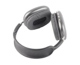 Wireless Bluetooth Headphones Dual Headset Stereo Retractable Comfortable Wireless Headset Black
