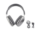 Wireless Bluetooth Headphones Dual Headset Stereo Retractable Comfortable Wireless Headset Black