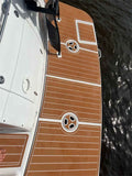 2000 Four Winns 298 Vista Swim Platform Cockpit Boat EVA Foam Teak Deck Floor SeaDek MarineMat Gatorstep Style Self Adhesive In Australia - Darrahopens