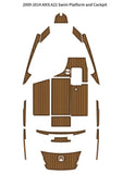 2009-2014 AXIS A22 Swim Platform Cockpit Pad Boat EVA Foam Teak Deck Floor Mat SeaDek MarineMat Gatorstep Style Self Adhesive In Australia - Darrahopens