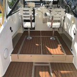 2000 Carolina Classic 25 Cockpit Pad Boat EVA Faux Foam Teak Deck Floor Mat SeaDek MarineMat Gatorstep Style Self Adhesive In Australia - Darrahopens