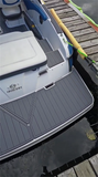 2016 Regal 1900 ES Swim Platform Cockpit Pad Boat EVA Foam Faux Teak Deck Floor Mat Seadek MarineMat Gatorstep Style Self Adhesive