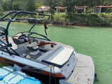 2016 Regal 1900 ES Swim Platform Cockpit Pad Boat EVA Foam Faux Teak Deck Floor Mat Seadek MarineMat Gatorstep Style Self Adhesive
