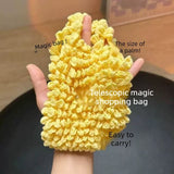Magic Storage Bag, Multi-scene Organizer for Travel, Cosmetics, Kitchen, Desk, Bedroom & Living Room - Sky Blue