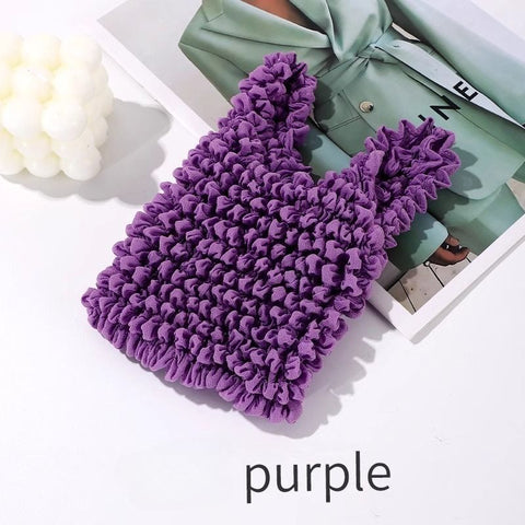 Magic Storage Bag, Multi-scene Organizer for Travel, Cosmetics, Kitchen, Desk, Bedroom & Living Room - Purple In Australia - Darrahopens