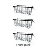 3pcsMultifunctional Kitchen Storage Basket, Fridge Organizer for Ice Cream Meatballs, Divided Storage Bin for Bedroom Bathroom Cabinet Sundries-3PCS In Australia - Darrahopens
