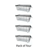 4pcsMultifunctional Kitchen Storage Basket, Fridge Organizer for Ice Cream Meatballs, Divided Storage Bin for Bedroom Bathroom Cabinet Sundries-4PCS In Australia - Darrahopens