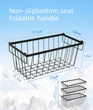 6pcs Multifunctional Kitchen Storage Basket, Fridge Organizer for Ice Cream Meatballs, Divided Storage Bin for Bedroom Bathroom Cabinet Sundries-6PCS
