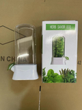 Anti-Crush Herb Keeper Cup Reusable Vegetable Fresh Container-Green In Australia - Darrahopens