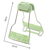 Adjustable-angle heat-resistant tongs, kitchen heat-resistant bowl tongs, silicone non-slip bowl tongs, stainless steel multi-purpose household tray lifter, multi-purpose kitchen tray lifter