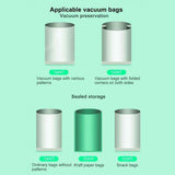 Home Vacuum Sealer, All-Purpose Automatic Food Preservation Machine for Dry and Wet Items, 30cm Extended Sealing Vacuum Packer, One-Touch Vacuuming to Prevent Odor Transfer and Leaks, Supports External Vacuuming, Spot Vacuuming, Dry, and Wet Modes - Black