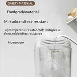 Electric Blender Cup: One-touch automatic blending, food-grade materials, rechargeable and portable, Type-C charging, IPX4 water-resistant, large-capacity electric blender cup