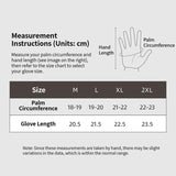 Equestrian Riding Gloves, Full-Palm Silicone Anti-Slip & Durable Touchscreen Model, Ice-Silk Cooling, Breathable, and UV-Protective, Suitable for Outdoor Sports, Driving, and Training—Black-L