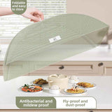 Foldable Mosquito-Proof Food Cover, Household Fly Screen, Fine-Mesh Breathable Dining Table Cover - Square