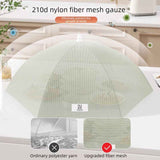 Foldable Mosquito-Proof Food Cover, Household Fly Screen, Fine-Mesh Breathable Dining Table Cover - Square