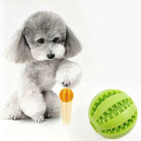 2 Large Pet Food Dispenser Balls, 7 cm – Durable Teething and Dental Care Toys – Red