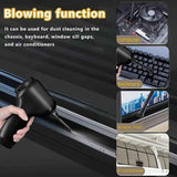 3-in-1 Cordless Handheld Vacuum Cleaner, Multifunction Car and Home Blower and Vacuum for Pet Hair, Window, and Keyboard Cleaning - Pink
