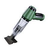 3-in-1 Cordless Handheld Vacuum Cleaner, Multifunction Car and Home Blower and Vacuum for Pet Hair, Window, and Keyboard Cleaning - Green